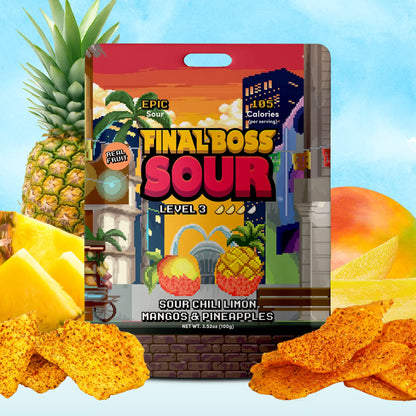 Level 3 Chili Limón Mangoes & Pineapples (1 or 4-Pack)
