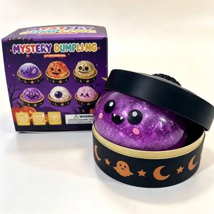 Cute Scary Ghost Maruko Squishy Squeeze Toy Set - Soft Stretchy Squeeze, Stress Relief Fidgets, Mini Portable Kids Toy, Halloween Squishies, Cute Halloween Stuff, Party Treat Bag Filler, Sohochic