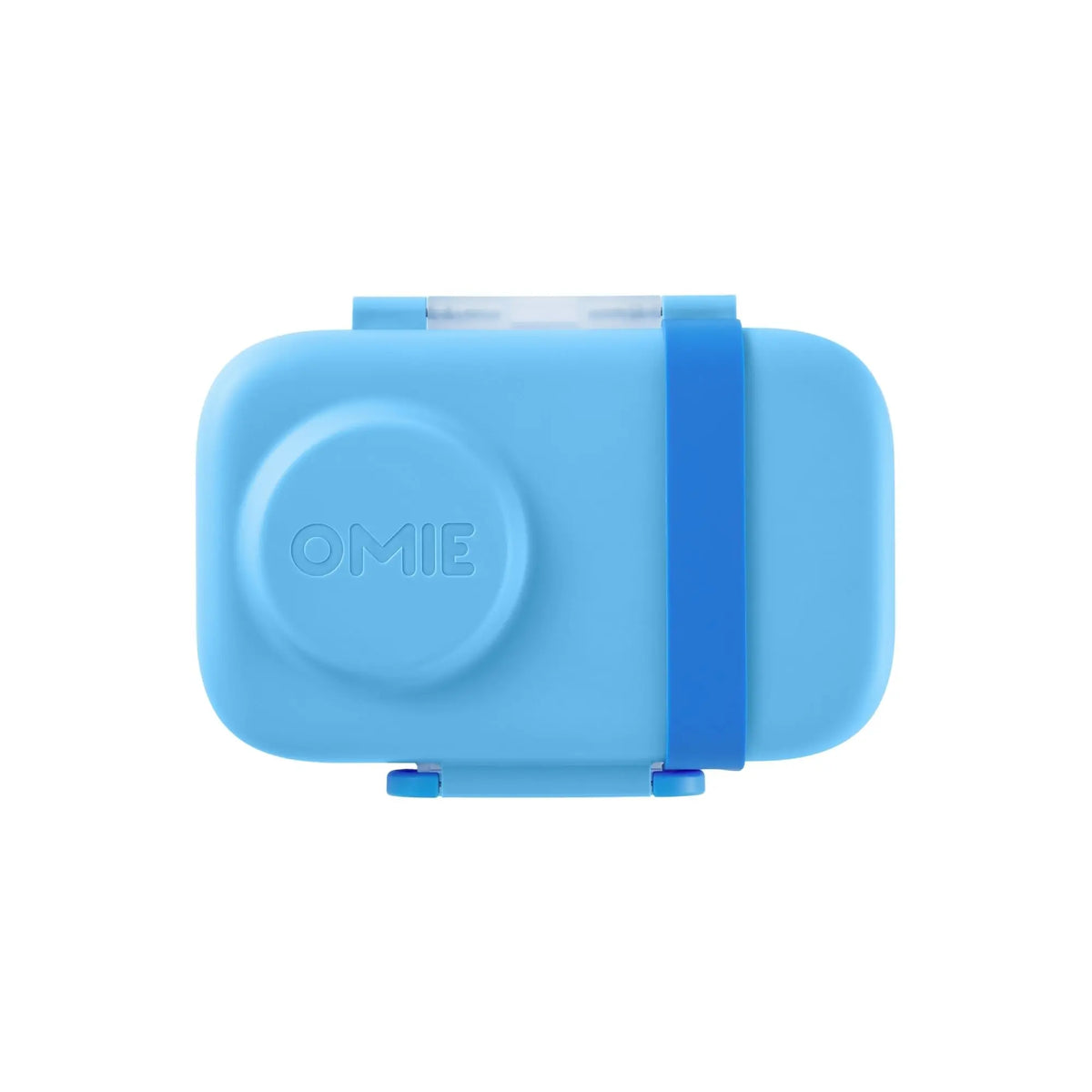 Omiebox Lite Plastic Cold-Lunch Bento Box - Lunch Packing Accessories with Cooling Pack, Treasure Pocket, Meal Prep Snack Containers, Back to School Haul Item, Cute (TTS)