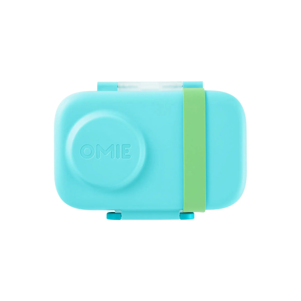 Omiebox Lite Plastic Cold-Lunch Bento Box - Lunch Packing Accessories with Cooling Pack, Treasure Pocket, Meal Prep Snack Containers, Back to School Haul Item, Cute (TTS)
