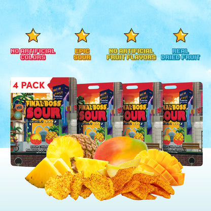 Level 3 Chili Limón Mangoes & Pineapples (1 or 4-Pack)