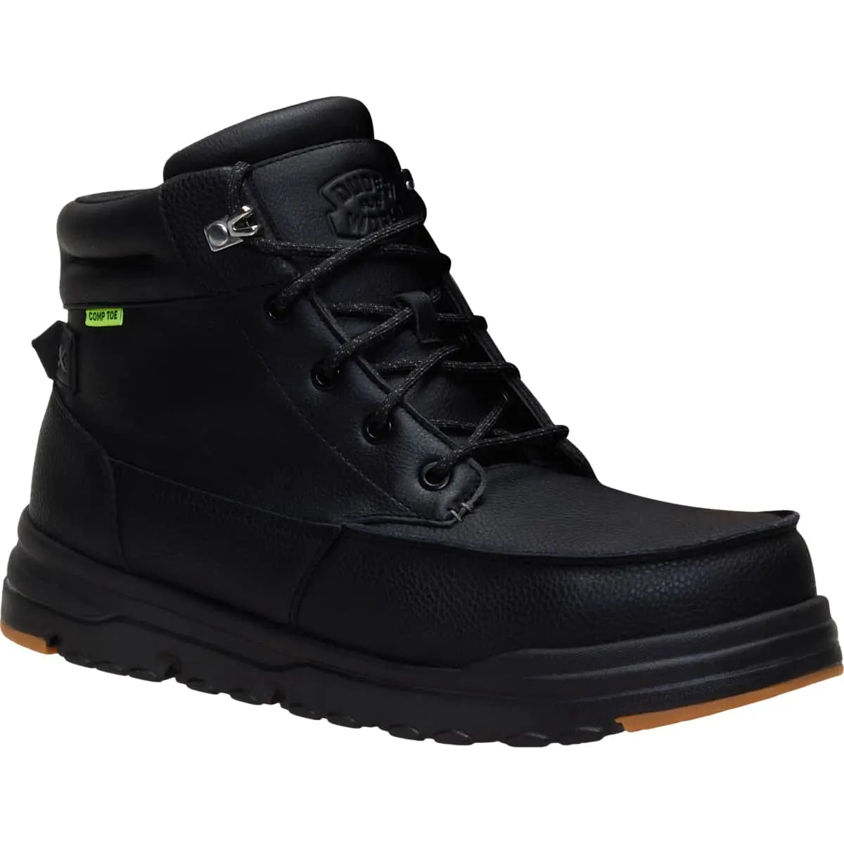 HEYDUDE Bradley Work CT Leather - Men'S Comfortable Slip-On Boots for Work