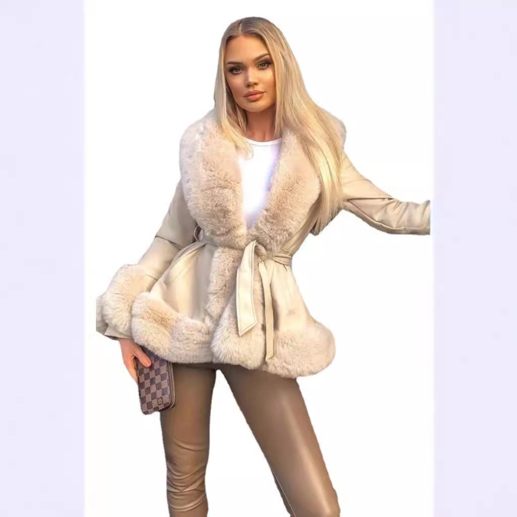 Women's Faux Rabbit