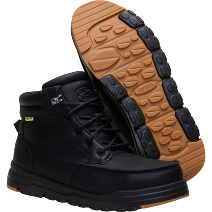 HEYDUDE Bradley Work CT Leather - Men'S Comfortable Slip-On Boots for Work