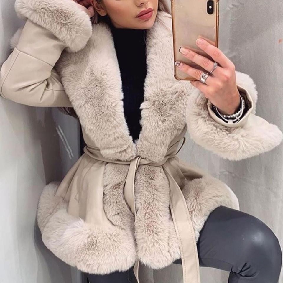 Women's Faux Rabbit