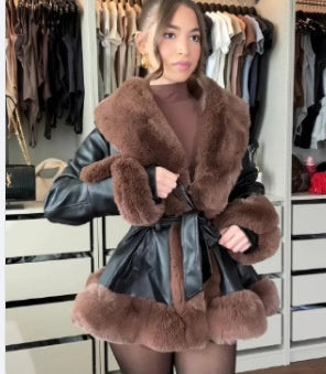 Women's Faux Rabbit